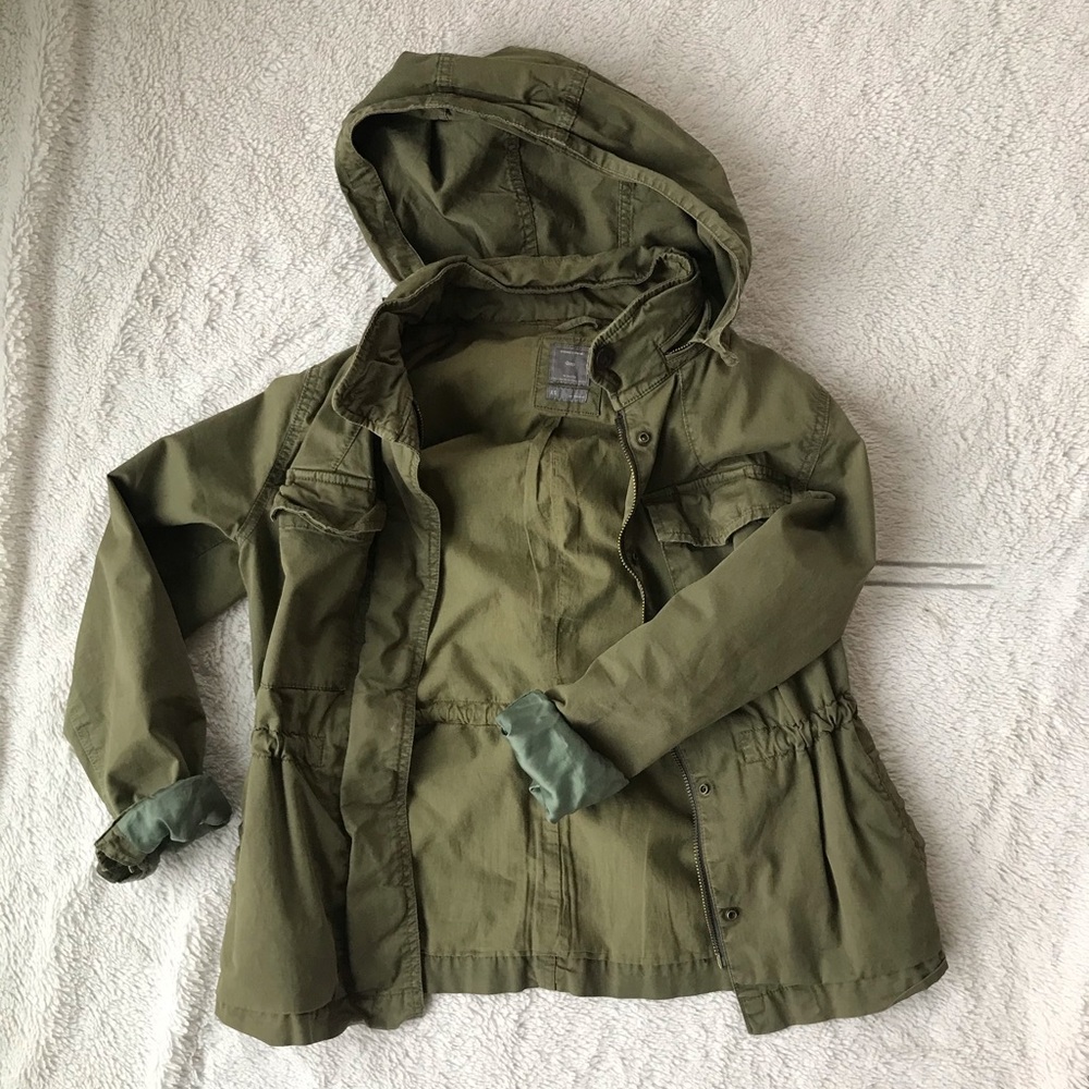 Green Army Jacket - image 1